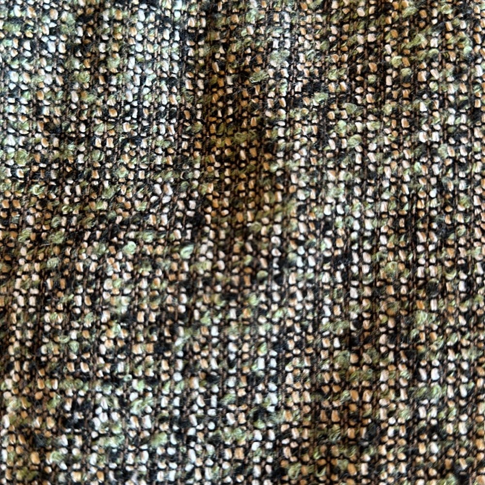 Ann Taylor Factory boucle brown and green skirt - Picture 4 of 4